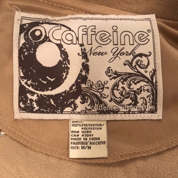 CAFFEINE Zip Up Track Jacket - Picture 7 of 7